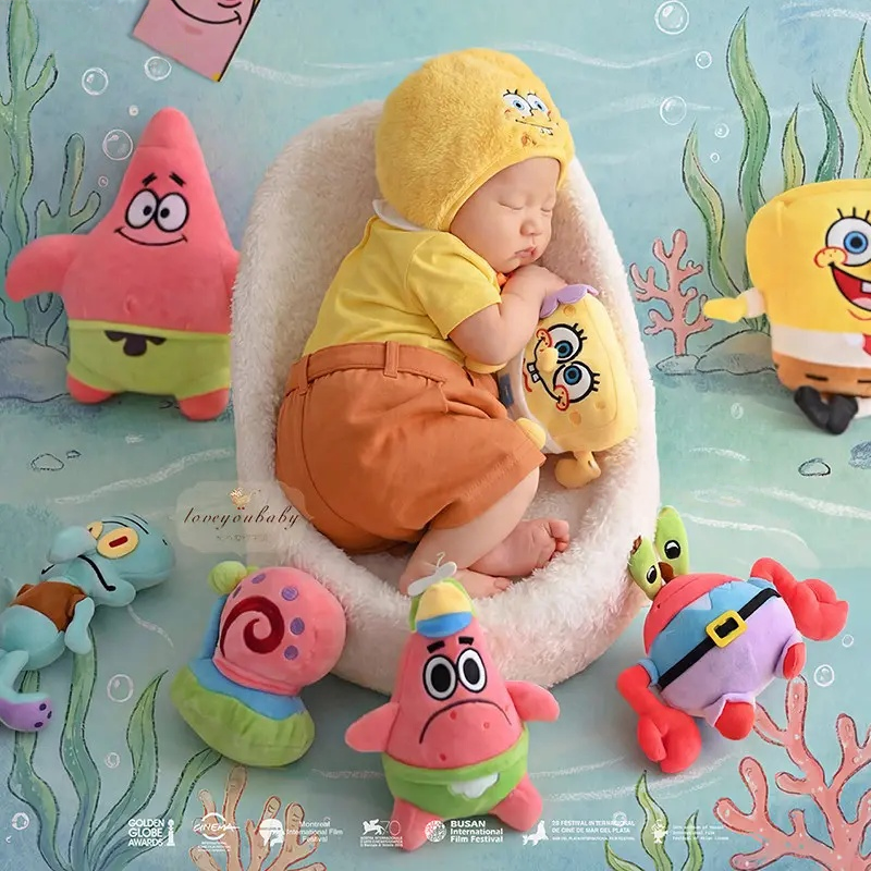 Spongebob Theme Set - Newborn Photography Props - Image 4